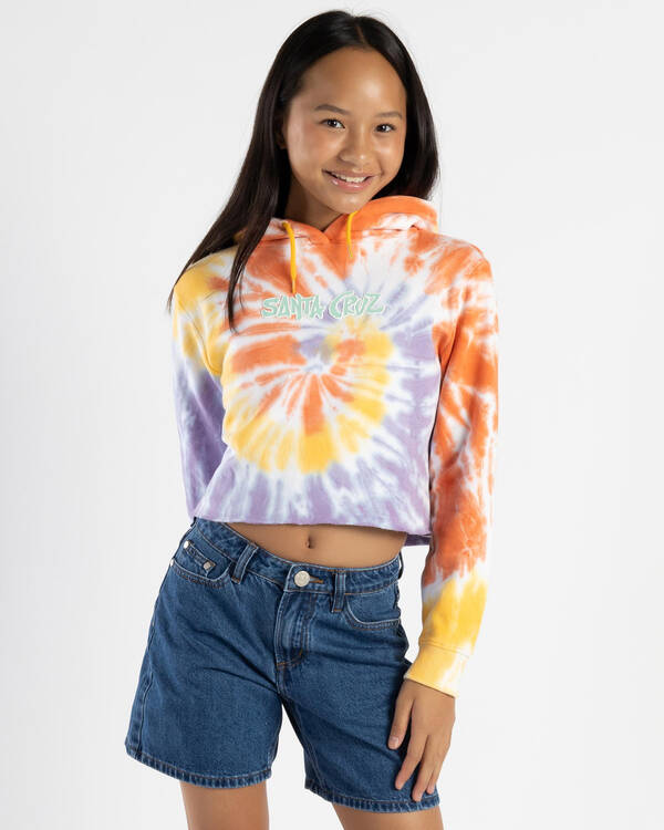 Girl's SC Tropic Strip Front Hoodie