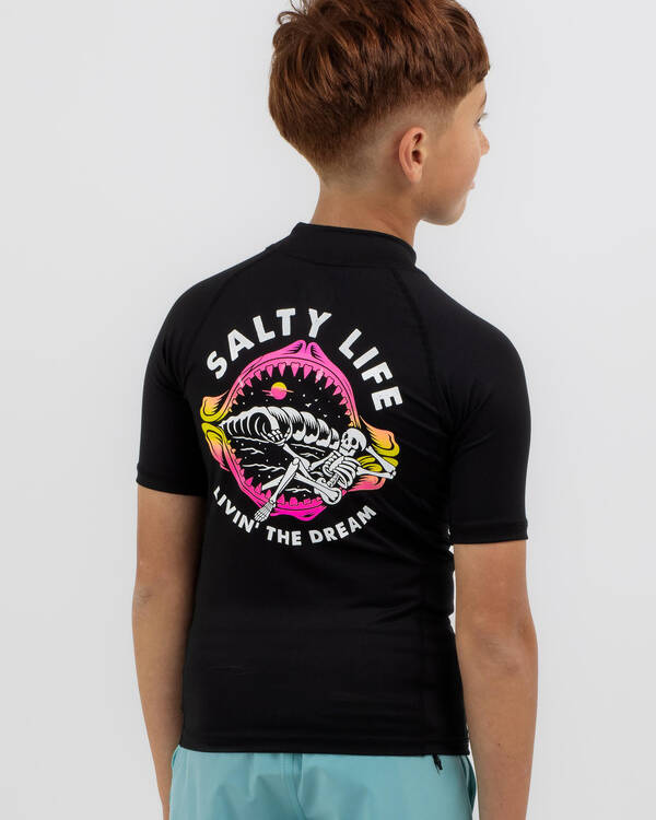 Hidden Paradise Short Sleeve Rash Vest