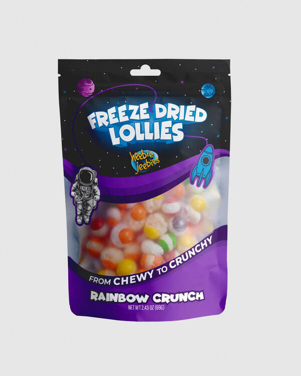 Mini Freeze Dried Rainbow Crunch Lollies
