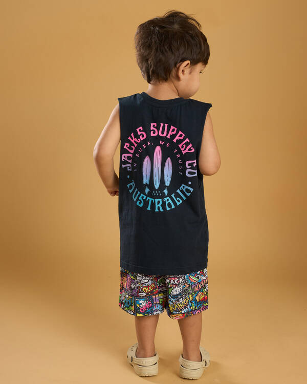 Toddlers' Longboard Muscle Tank