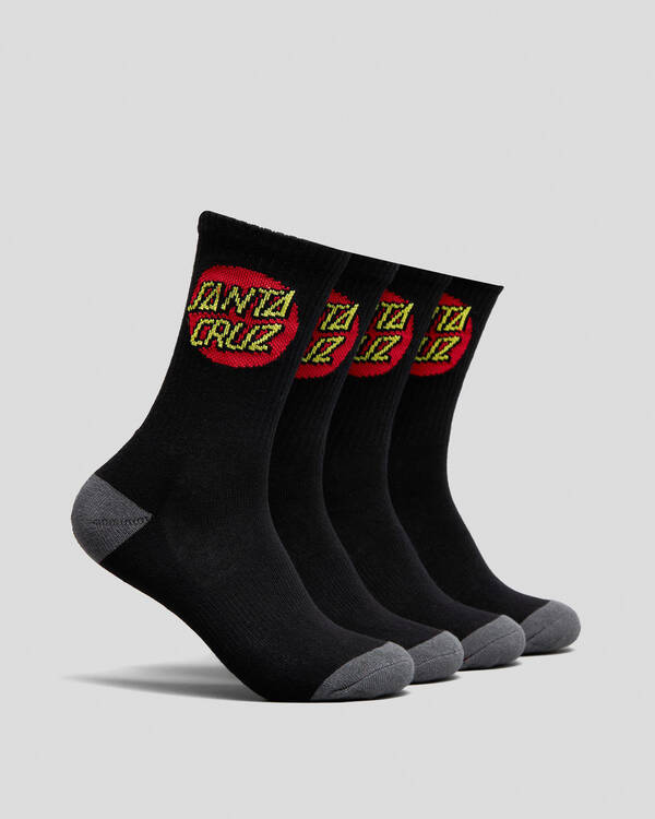 Classic Dot Crew Socks