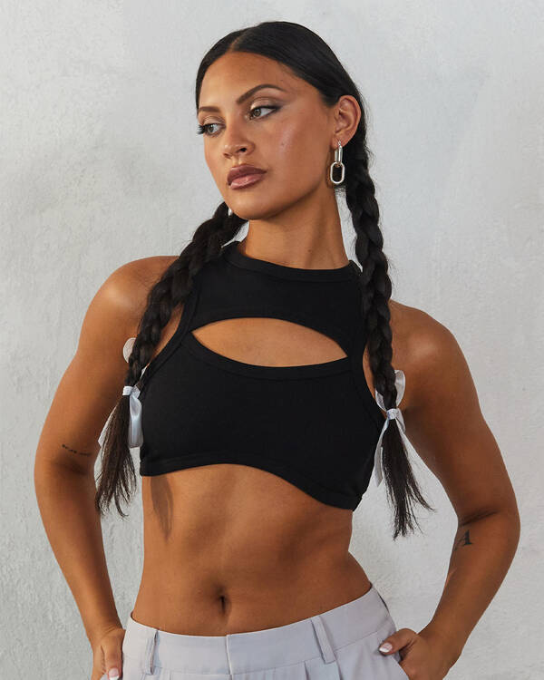 Holly Cut Out Ultra Crop Top