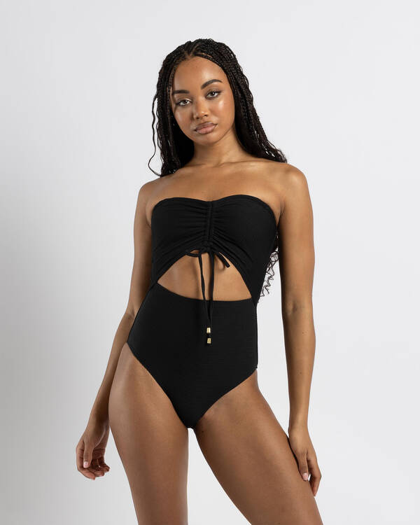 Tanlines Bandeau One Piece Swimsuit