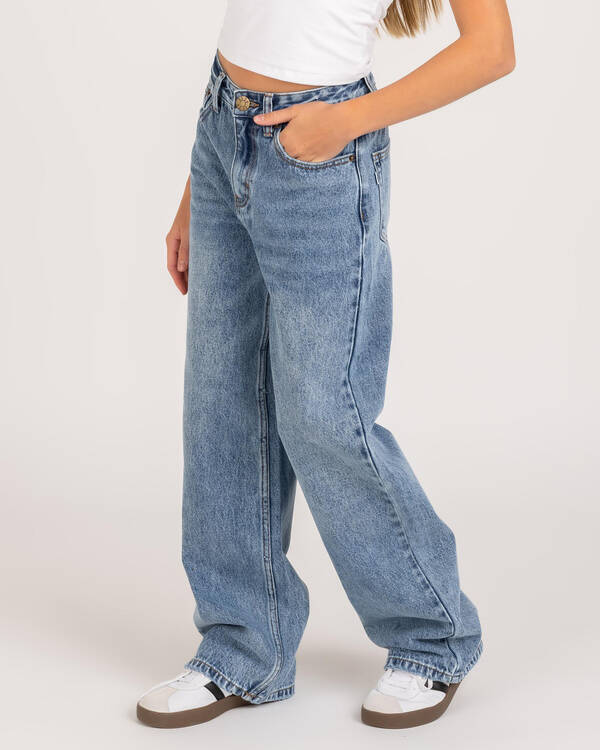 Rocker Straight Leg Jeans