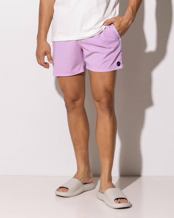 Pigment Elastic Waist Shorts