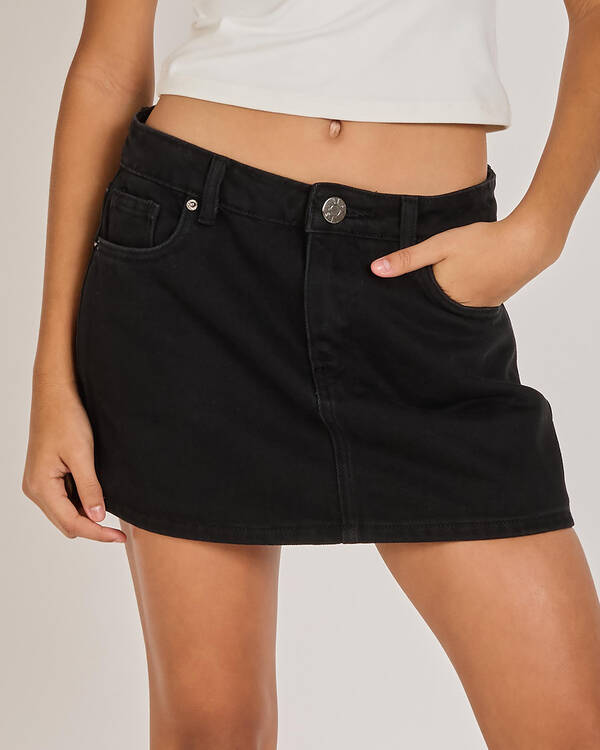 Allegra Denim Skort