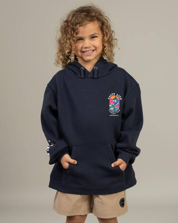 Toddlers' Aqua Warrior Hoodie