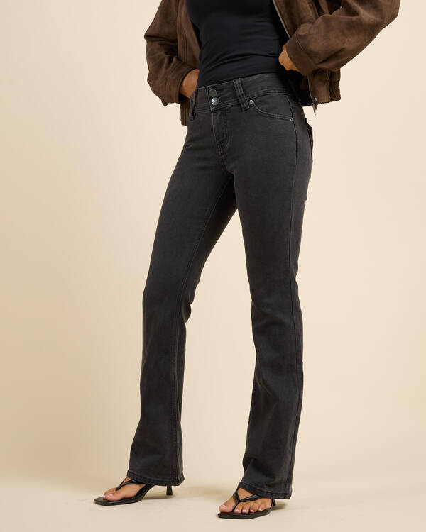 Jawbreaker Low Waist Flare Jeans