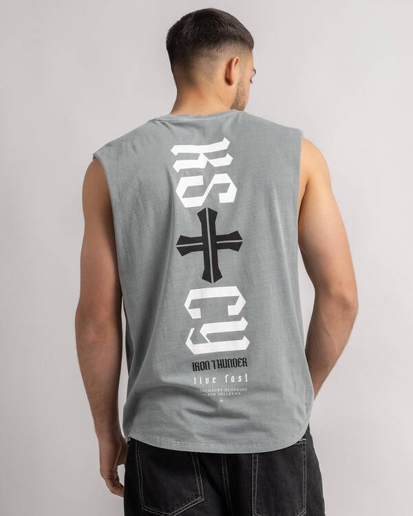 Rev Dual Curved Muscle Tank