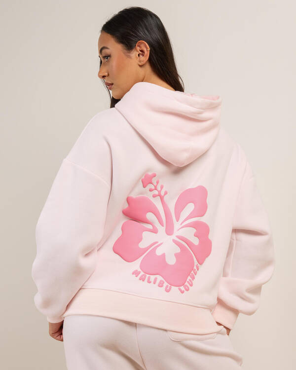 Malibu Lounge Hibiscus Hoodie