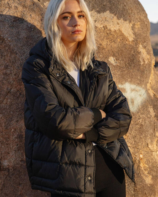 Puff It Up Hooded Puffer Jacket