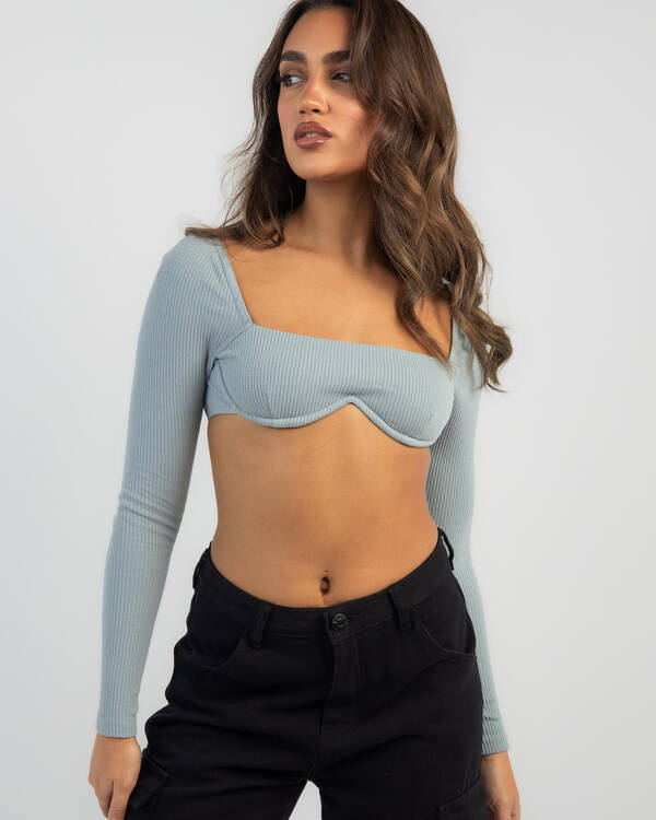 Stella Long Sleeve Ultra Crop Top