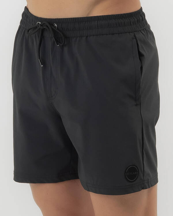 Bind Elastic Waist Shorts