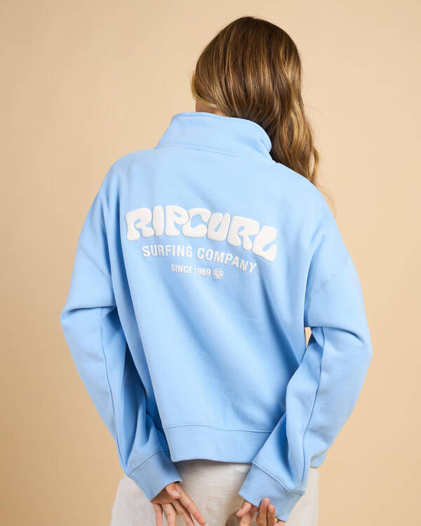 Surf Puff 1/4 Zip Sweatshirt