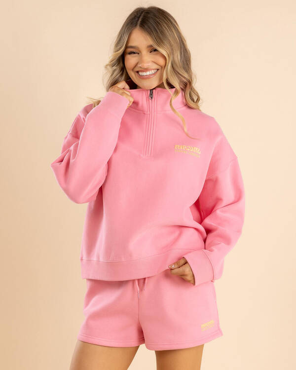 Surf Puff 1/4 Zip Sweatshirt