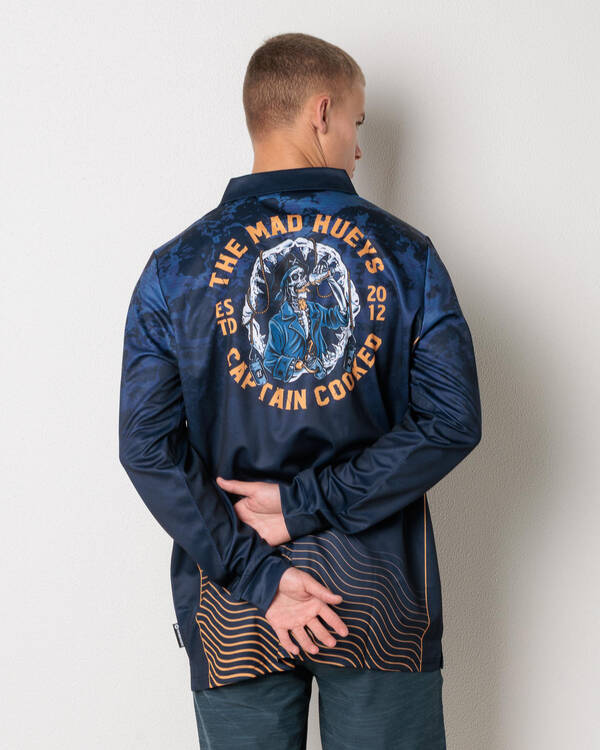 Captain Cooked Jaws Fishing Shirt