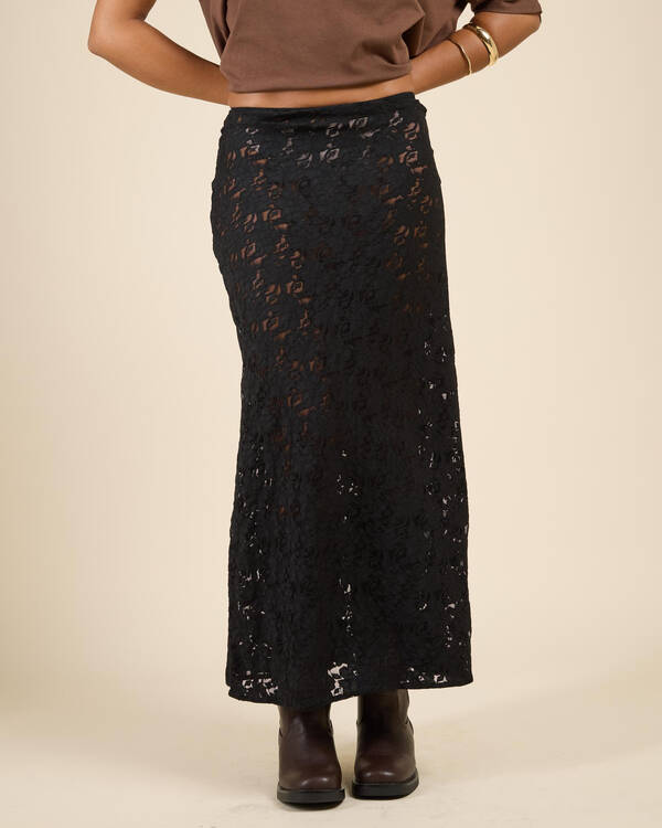 Meli French Lace Maxi Skirt