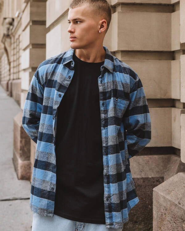 Motherfly Plaid Long Sleeve Shirt