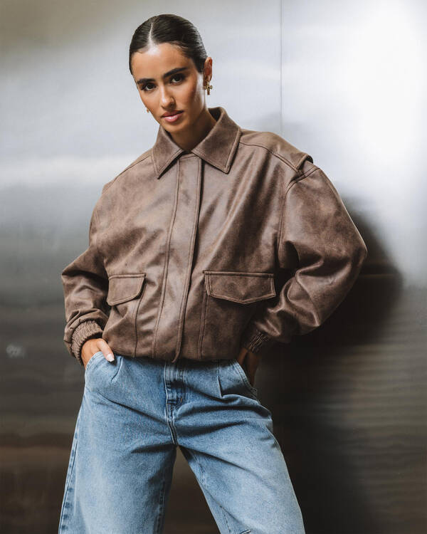 Sedona Faux Leather Jacket