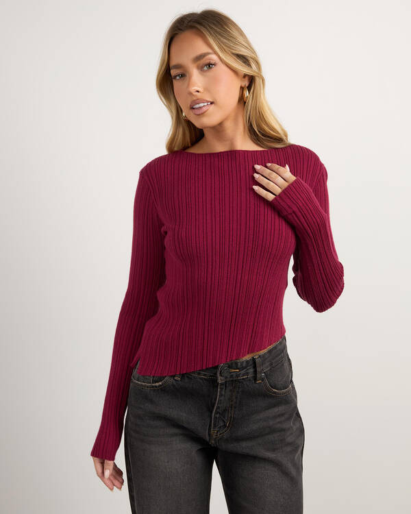 Aaliyah Rib Knit Top
