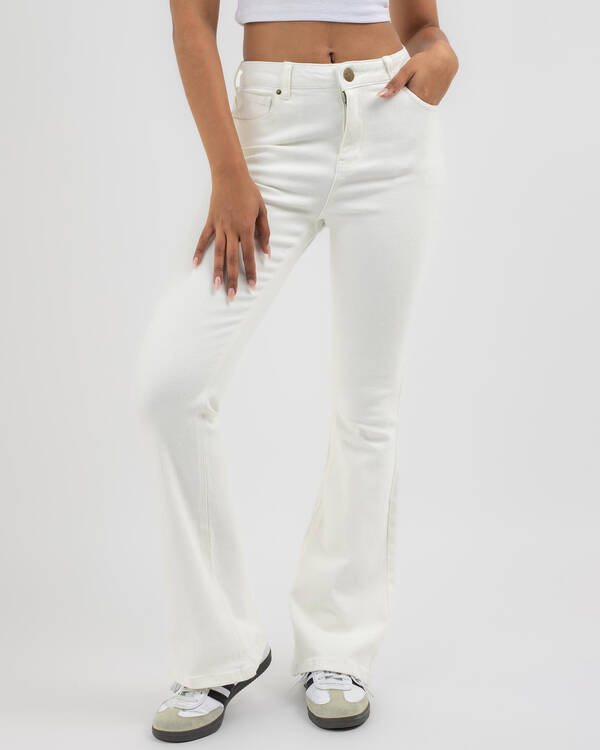 Ellidy Flare Coloured Jeans