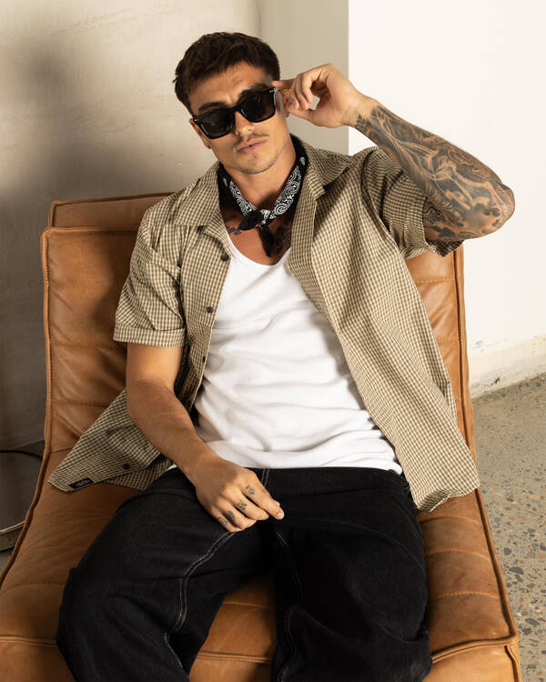 Valiant Check Bowling Short Sleeve Shirt