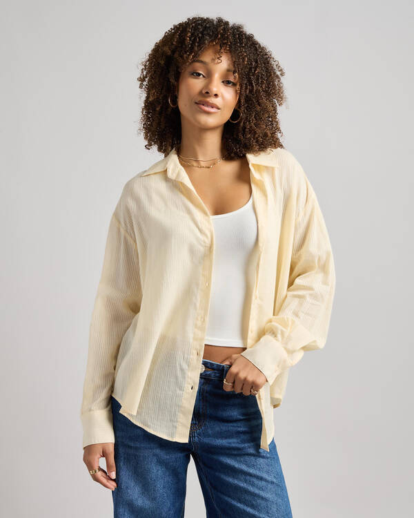 Carlie Stripe Long Sleeve Shirt