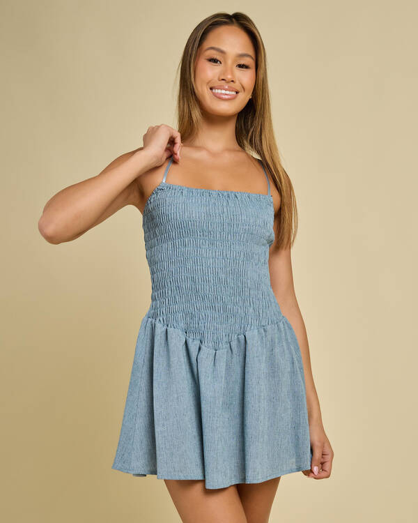 Mimi Smocked Mini Dress