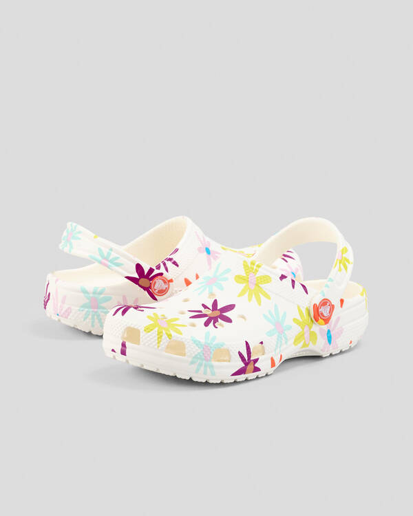 Kids' Classic Crafted Daisy Clogs
