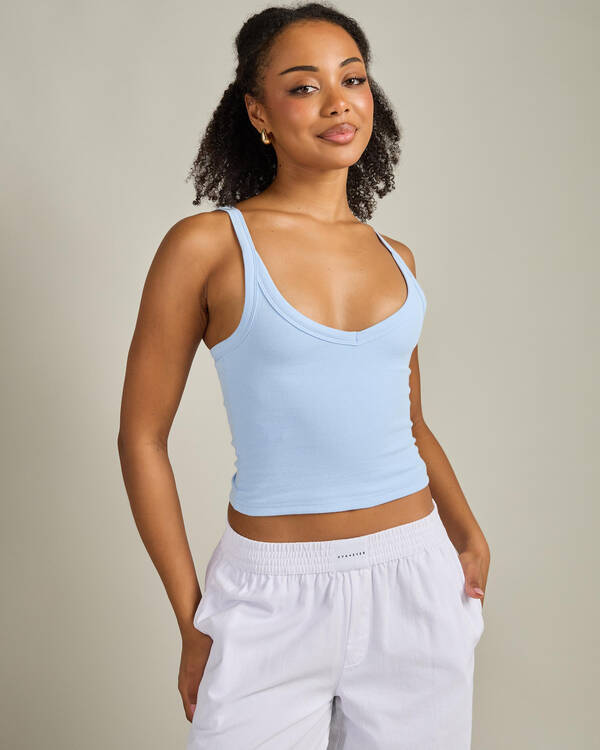 Basic V Neck Tank Top