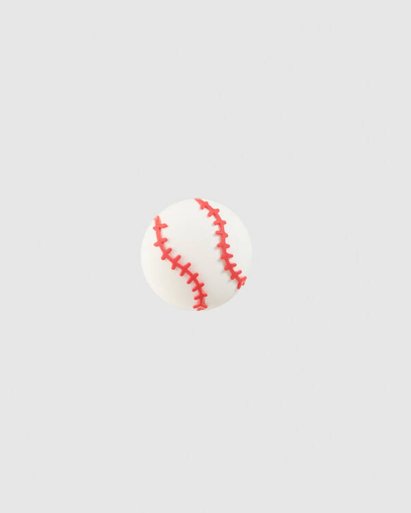 Textured Baseball Jibbitz