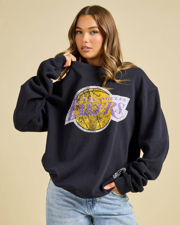 Los Angeles Lakers Vintage HWC Big Logo Sweatshirt