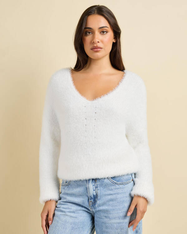 Amara V Neck Knit Jumper
