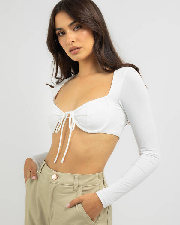 Lola Ultra Crop Long Sleeve Top