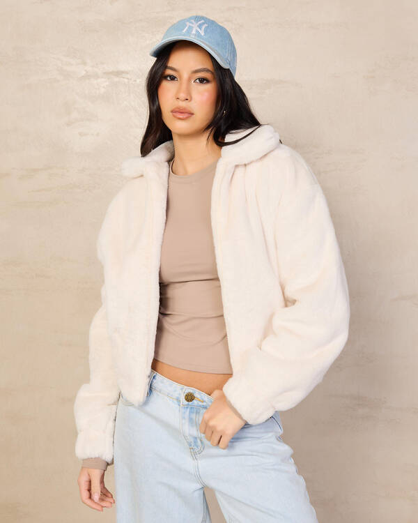 Kick On Faux Fur Jacket