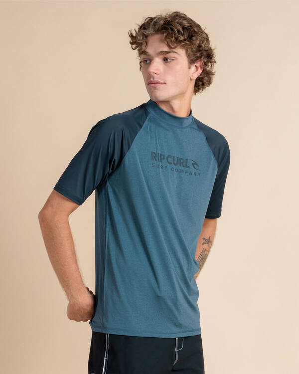 Shock Short Sleeve Rash Vest