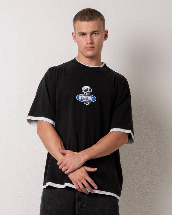 Jaws Layered T-Shirt