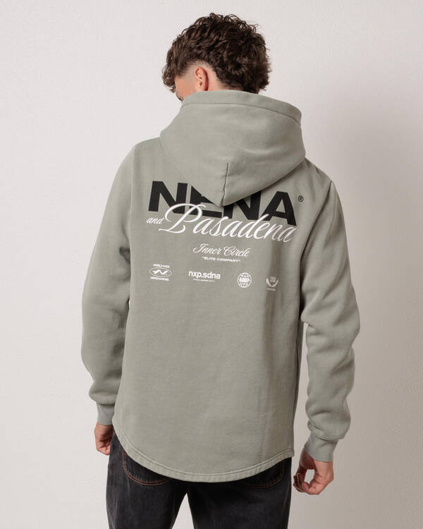 Neutral Dual Curved Hoodie