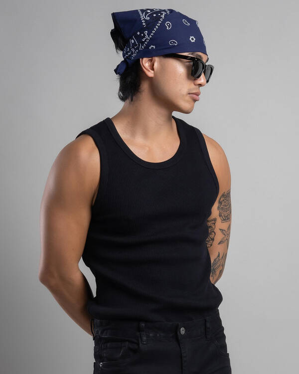 Navy Bandana