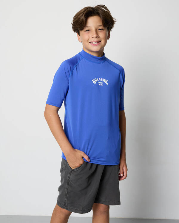 All Day Arch Short Sleeve Rash Vest