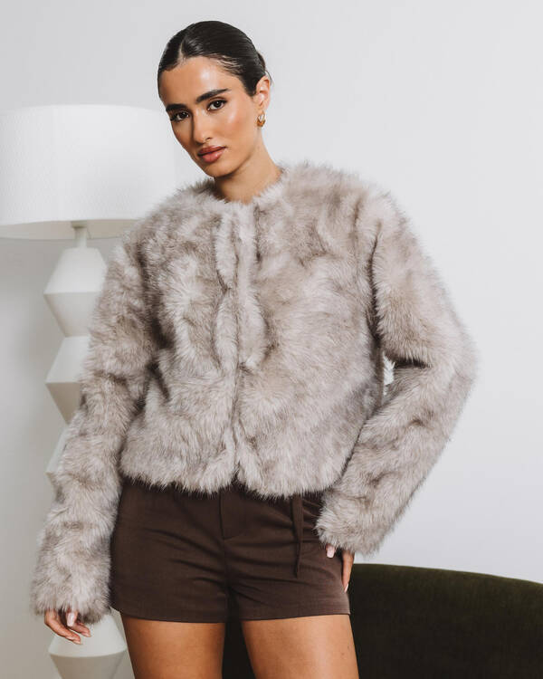 Harlow Faux Fur Jacket