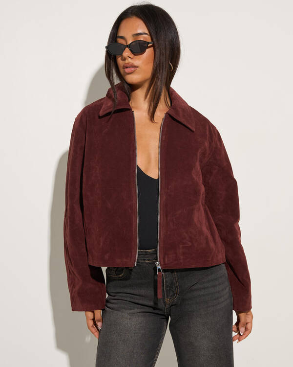 Mustang Faux Suede Jacket
