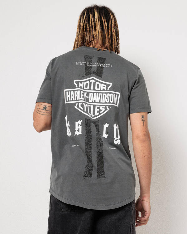 Harley-Davidson Milwaukee Duel Curved T-Shirt