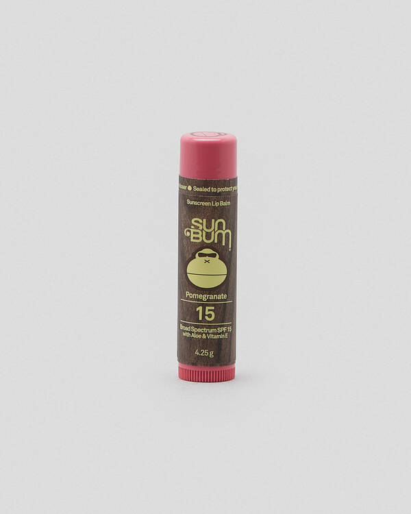 SPF 15 Pomegranate Lip Balm