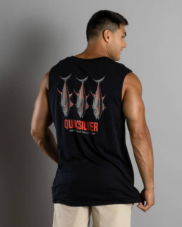 Blue Fin Muscle Tank