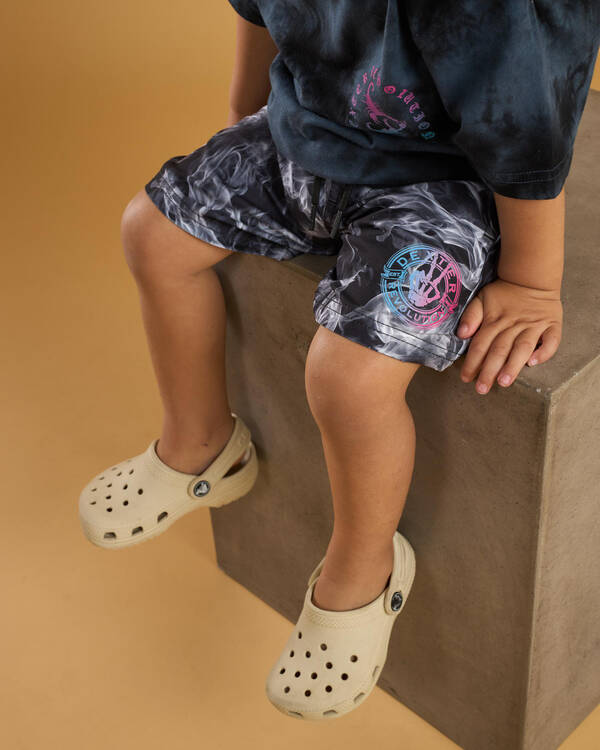 Toddlers' Growl Elastic Waist Shorts