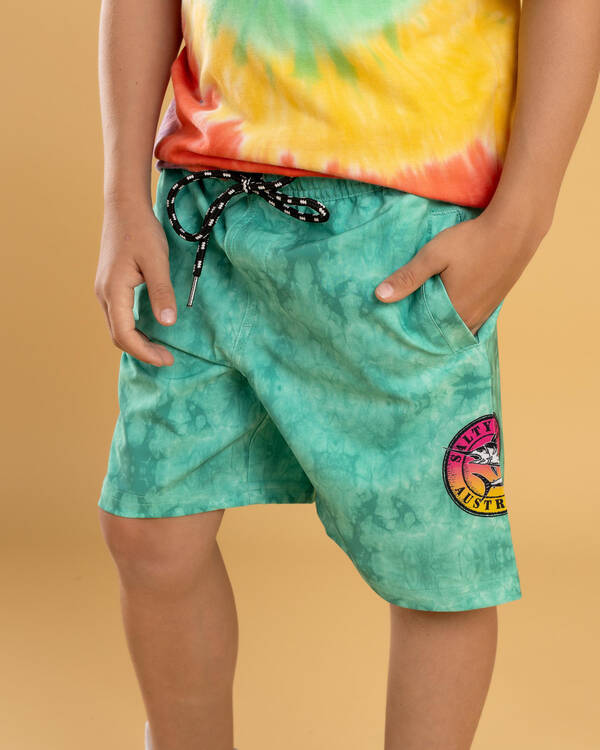 Toddlers' Billow Elastic Waist Shorts