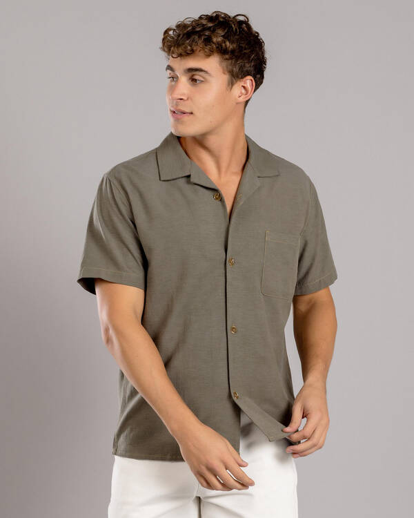 Contrast Short Sleeve Shirt