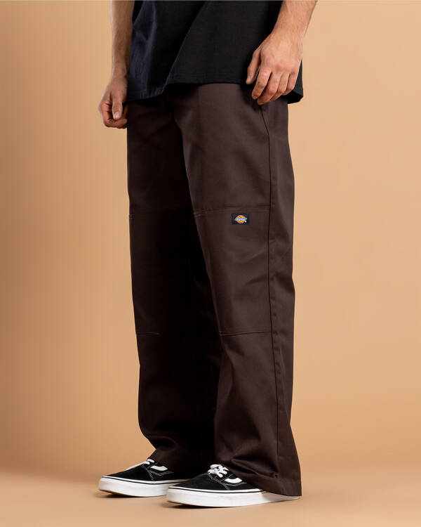 Loose Fit Double Knee Pants