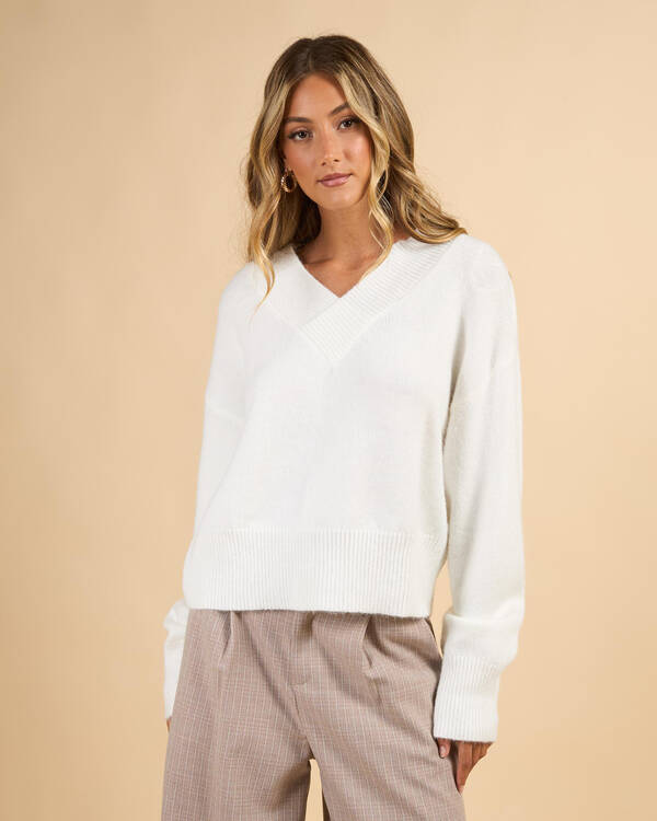 Revival V Neck Knit Jumper